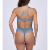Body Dahalia Vert Amande push-up foulard – Valege | Félicià Intima