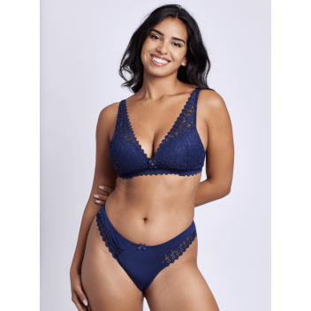 Tanga Dream en microfibre et dentelle – Valege