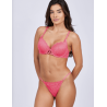 Soutien-gorge ROBYN rose Lipstick – Coques fines & dentelle – Valege