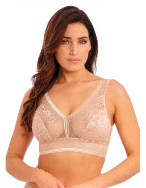 Bralette Net Effects Wacoal – Sans armatures – Noir ou Rose Dust