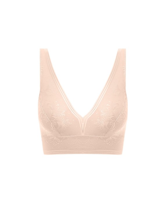 Bralette Net Effects Wacoal – Sans armatures – Noir ou Rose Dust