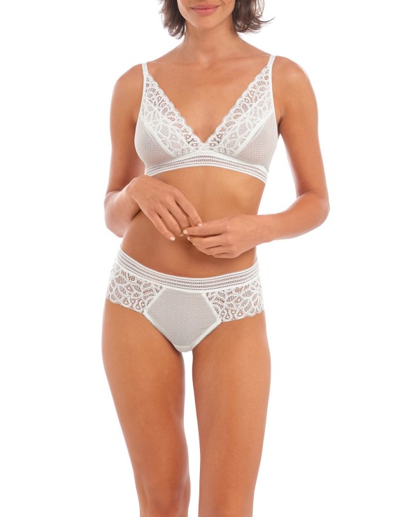 Bralette dentelle blanche Raffiné – Sans armatures – Wacoal