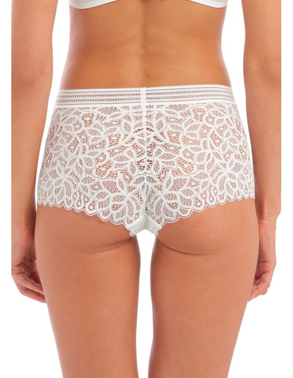 Shorty dentelle Raffiné blanc – Taille mi-haute – Wacoal
