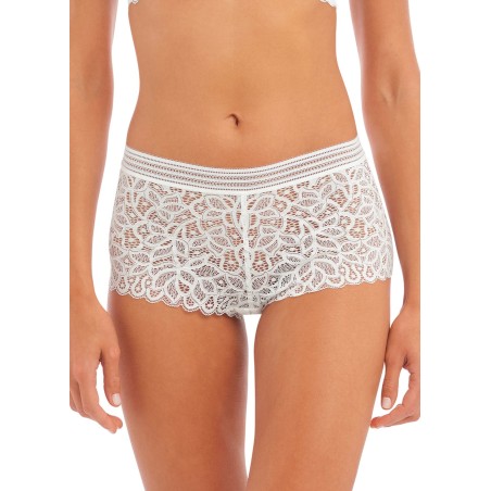 Shorty dentelle Raffiné blanc – Taille mi-haute – Wacoal