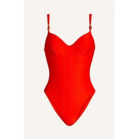 Maillot de bain 1 pièce Intero Ferretto bleu nuit Stromboli – Acqua Di Cocco | Félicià Intima