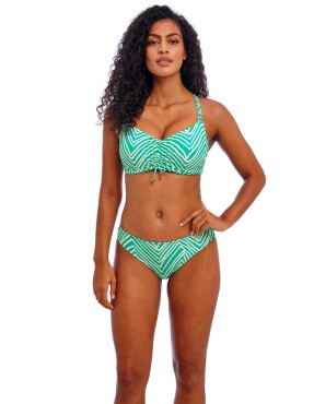 Slip de bain Fiji Falls vert jade – Freya