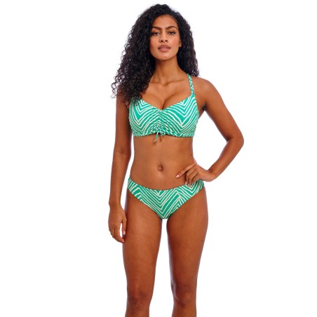 Slip de bain Fiji Falls vert jade – Freya