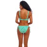 Haut de bikini Fiji Falls vert jade – Armatures et décolleté plongeant – Freya