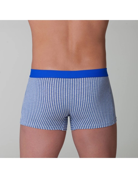 Boxer homme rayé en coton bio – DOT76 Stripes | Félicià Intima