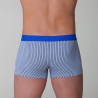 Boxer homme rayé en coton bio – DOT76 Stripes | Félicià Intima