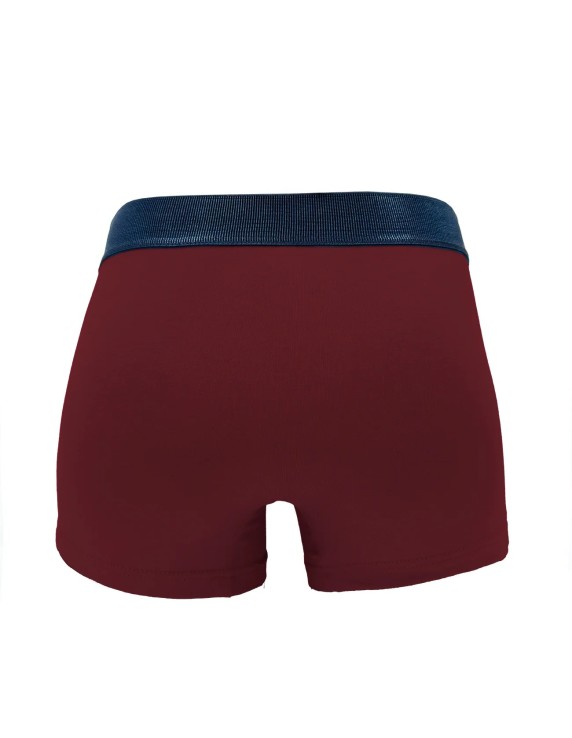 Boxer homme coton bordeaux Red Wine – DOT76 | Félicià Intima