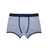 Boxer homme coton bio – DOT76 Classica Eleganza (gris ou bleu) | Félicià Intima