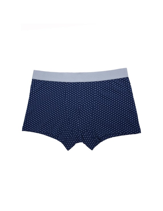 Boxer homme à pois coton bio – DOT76 Pois à contraste | Félicià Intima