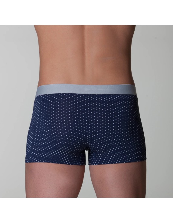 Boxer homme à pois coton bio – DOT76 Pois à contraste | Félicià Intima