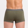 Boxer homme coton bio – DOT76 Melange bleu nuit ou kaki | Félicià Intima