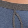 Boxer homme coton bio – DOT76 Melange bleu nuit ou kaki | Félicià Intima