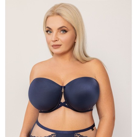 Soutien-gorge balconnet Mystery MHM avec bretelles amovibles