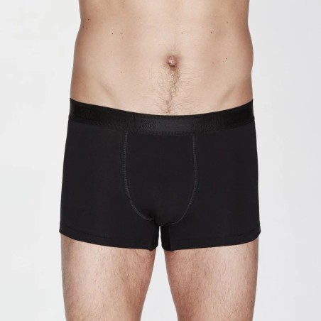 Boxer homme noir coton bio 3D – DOT76 Texturé | Félicià Intima
