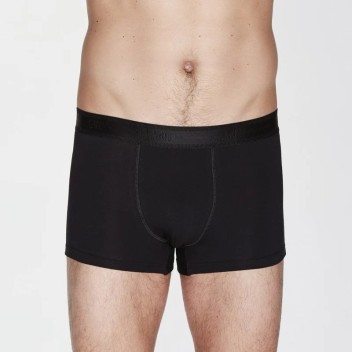 Boxer homme coton bio noir texturé – DOT76 3D