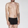 Boxer homme noir coton bio 3D – DOT76 Texturé | Félicià Intima