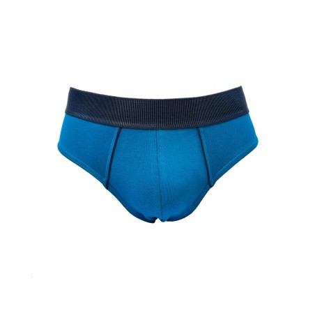 Slip homme coton bio bleu pétrole – DOT76 Petrolio | Félicià Intima