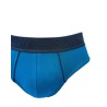 Slip homme coton bio bleu pétrole – DOT76 Petrolio | Félicià Intima