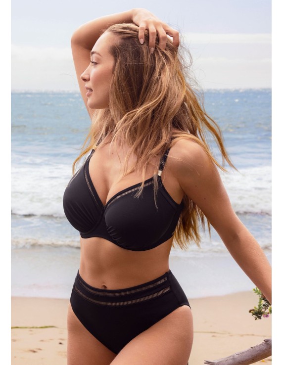 Haut de bikini noir à armatures – Fantasie East Hampton | Félicià Intima