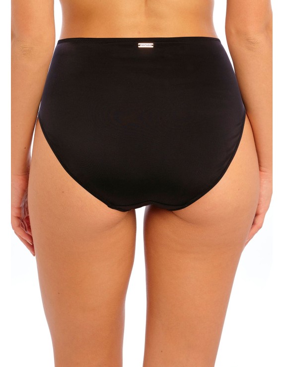 Bas de bikini noir taille haute – Fantasie East Hampton | Félicià Intima