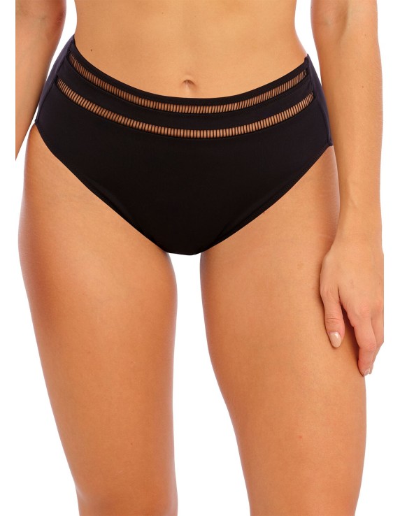 Bas de bikini noir taille haute – Fantasie East Hampton | Félicià Intima