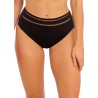 Bas de bikini noir taille haute – Fantasie East Hampton | Félicià Intima