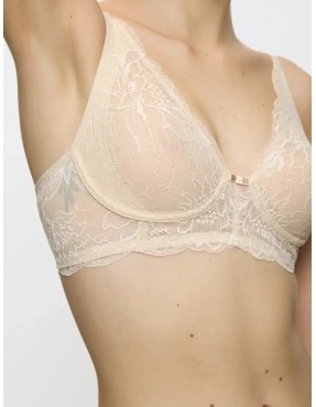 Soutien-gorge sans armatures crème – Triumph Amourette Charm | Félicià Intima