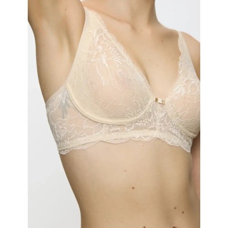 Soutien-gorge sans armatures crème – Triumph Amourette Charm | Félicià Intima