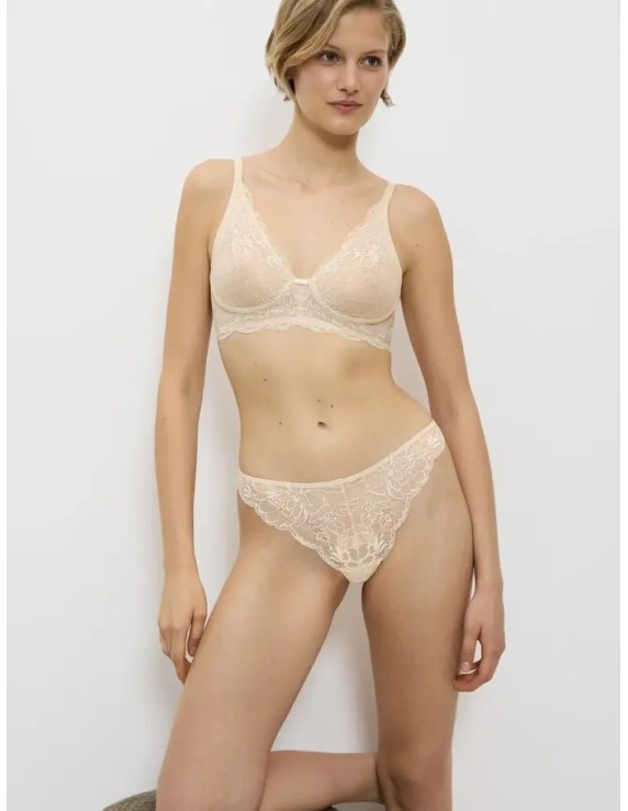Soutien-gorge sans armatures crème – Triumph Amourette Charm | Félicià Intima