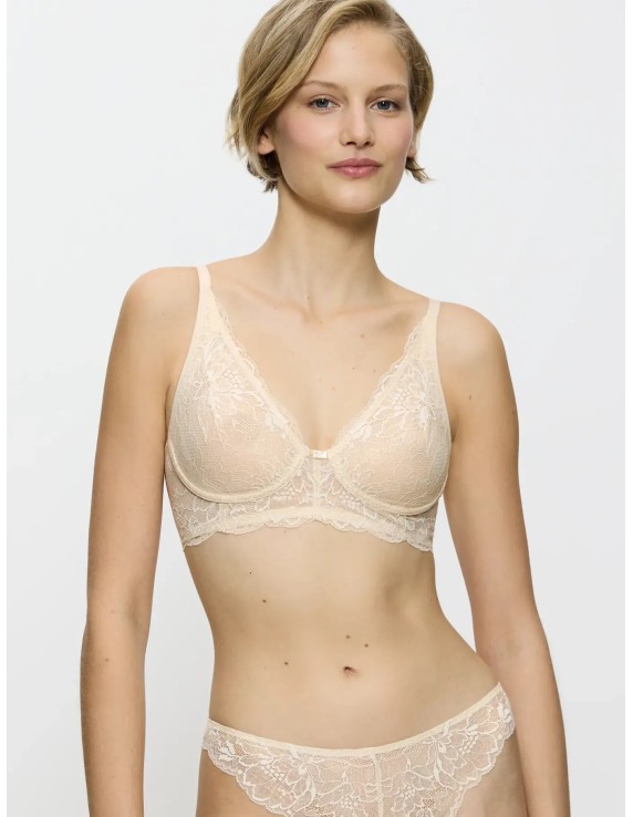 Soutien-gorge sans armatures crème – Triumph Amourette Charm | Félicià Intima