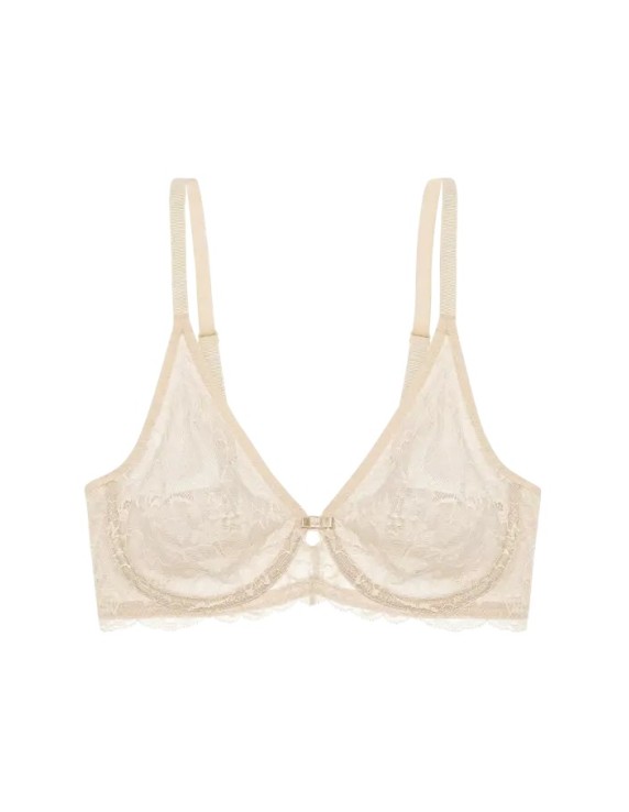 Soutien-gorge armatures dentelle crème – Triumph Amourette Charm | Félicià Intima
