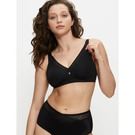 Soutien-gorge minimiseur noir – Triumph True Shape Sensation | Félicià Intima