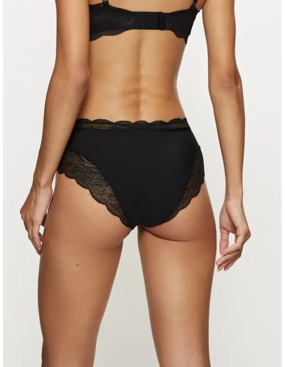 Slip bandeau noir – Triumph Lift Smart | Félicià Intima