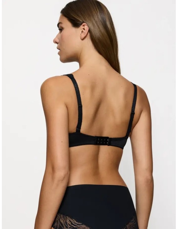 Soutien-gorge rembourré noir – Triumph Amourette à armatures | Félicià Intima