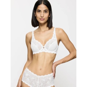 Soutien-gorge dentelle blanc avec armatures – Triumph Amourette
