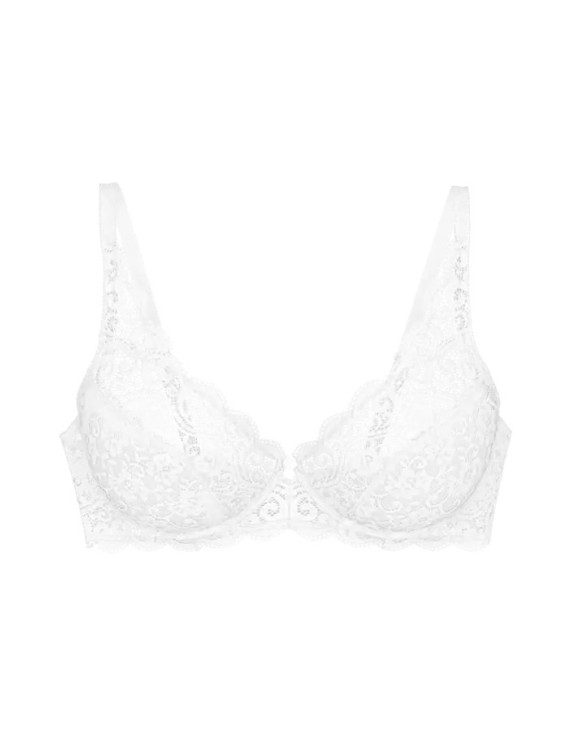 Soutien-gorge blanc avec armatures – Triumph Amourette | Félicià Intima