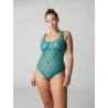 Body dentelle vert émeraude – Simone Pérèle Opaline | Félicià Intima