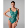 Body dentelle vert émeraude – Simone Pérèle Opaline | Félicià Intima