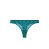 Tanga dentelle vert émeraude – Simone Pérèle Opaline | Félicià Intima