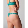 Tanga dentelle vert émeraude – Simone Pérèle Opaline | Félicià Intima