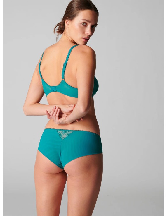 Shorty dentelle vert émeraude – Simone Pérèle Opaline | Félicià Intima