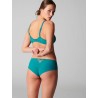 Shorty dentelle vert émeraude – Simone Pérèle Opaline | Félicià Intima