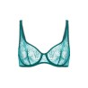 Soutien-gorge armatures vert émeraude – Simone Pérèle Opaline | Félicià Intima