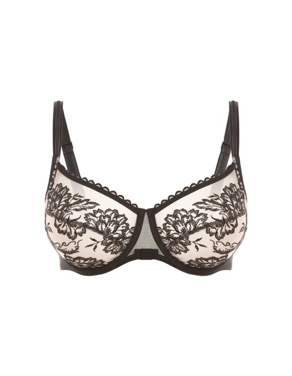 Soutien-gorge brodé effet tatouage – Simone Pérèle Romance | Félicià Intima