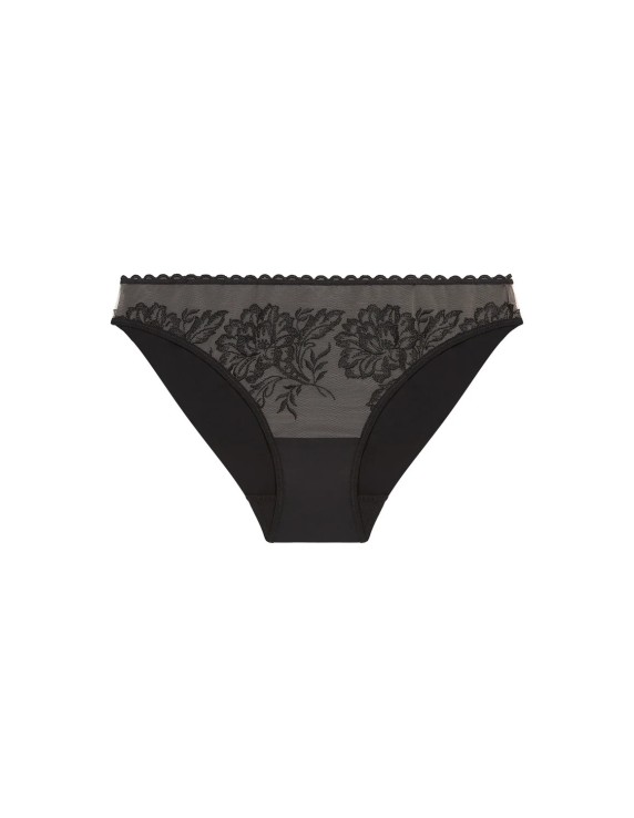 Culotte tulle brodé effet tatouage – Simone Pérèle Romance | Félicià Intima