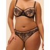 Culotte tulle brodé effet tatouage – Simone Pérèle Romance | Félicià Intima